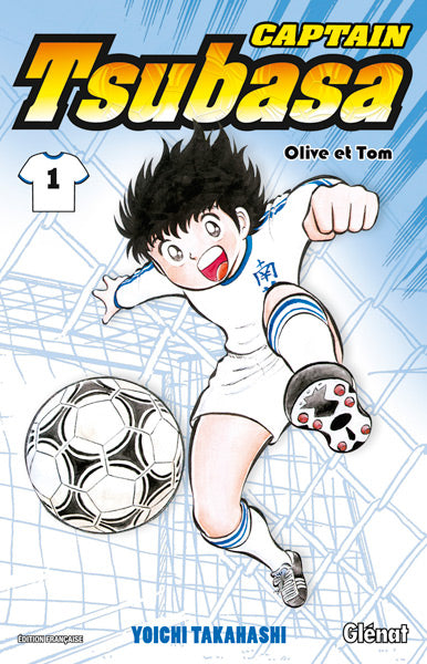 captain tsubasa tome 01 occasion manga yoichi takahashi glénat olive et tom la bourgade du manga