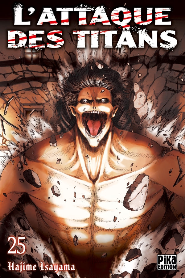 manga l'attaque des titans shingeki no kyojin tome 25 occasion hajime isayama pika edition la bourgade du manga 
