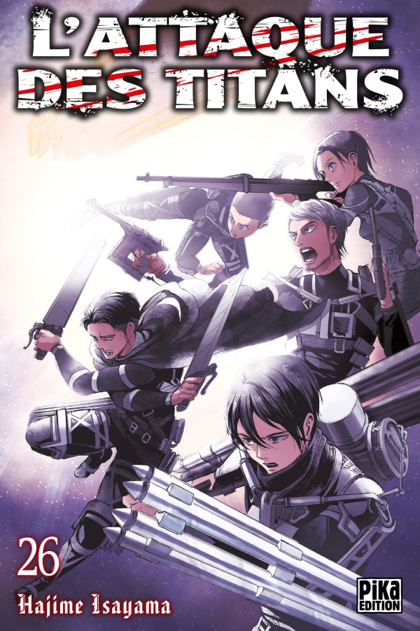 manga l'attaque des titans shingeki no kyojin tome 26 occasion hajime isayama pika edition la bourgade du manga 