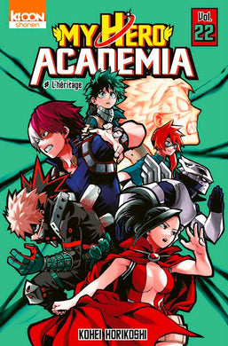My Hero Academia Tome 22 La Bourgade du Manga Occasion HORIKOSHI Kôhei Ki-oon Shonen