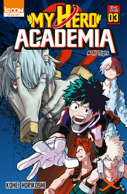 manga my hero academia tome 03 occasion kohei horikoshi ki-oon la bourgade du manga 