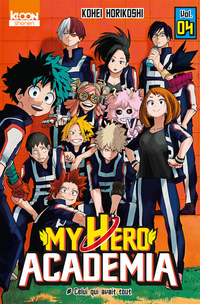 manga my hero academia tome 04 occasion kohei horikoshi ki-oon la bourgade du manga 
