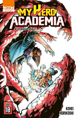 manga my hero academia tome 18 occasion kohei horikoshi ki-oon la bourgade du manga 