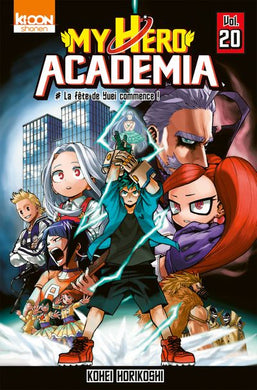 manga my hero academia tome 20 occasion kohei horikoshi ki-oon la bourgade du manga 